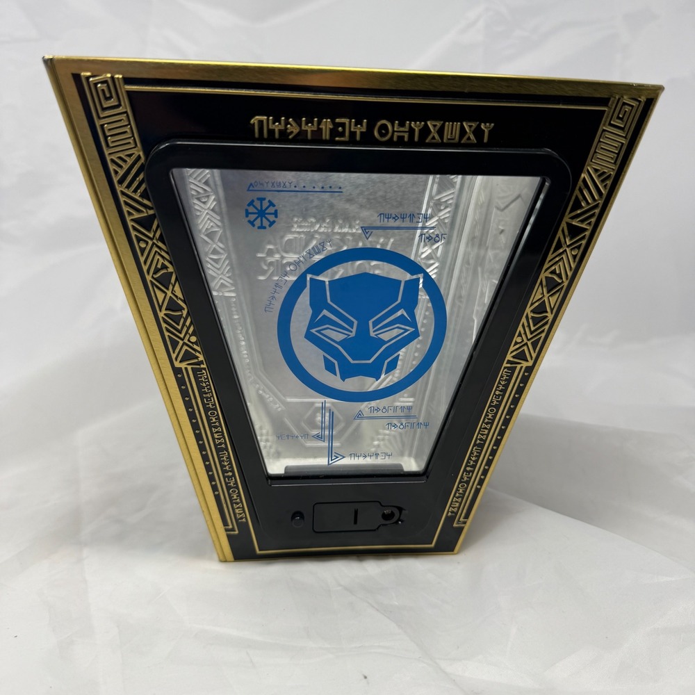 Marvel Black Panther Wakanda Forever Light Up Popcorn Tin Cinema Bucket